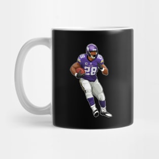 Adrian Peterson #28 Get ready Mug